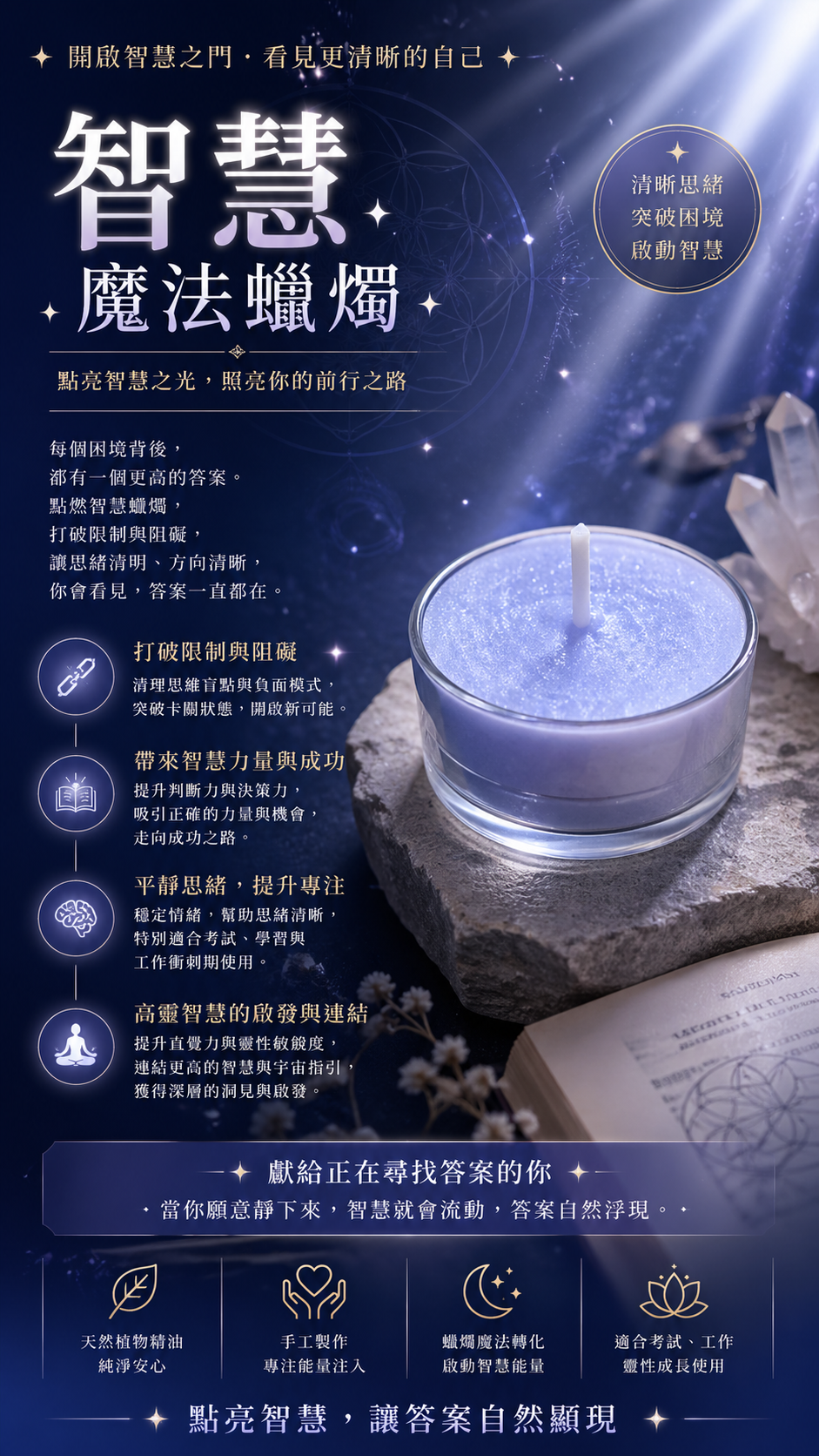 智慧魔法蠟燭